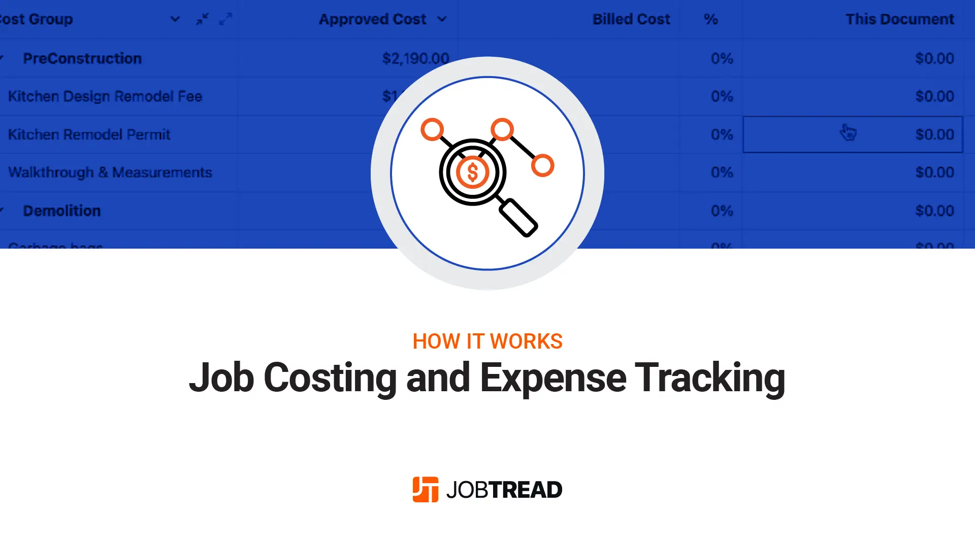 Track Cost & Time by Cost Code