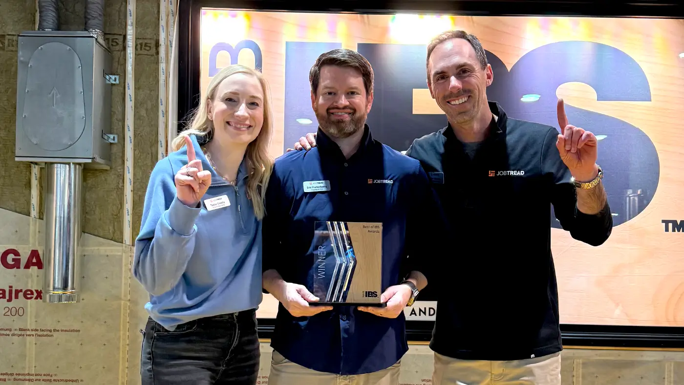 JobTread wins Best of IBS 2025 Award