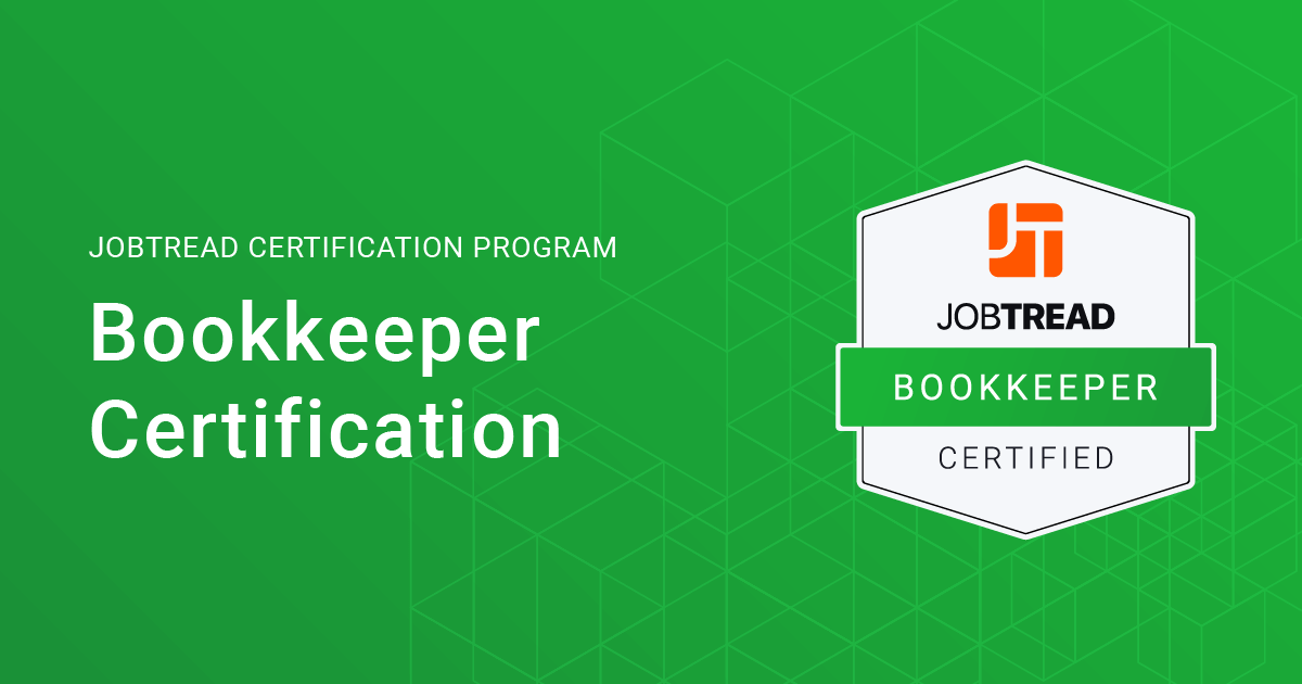 JobTread Bookkeeper Certification