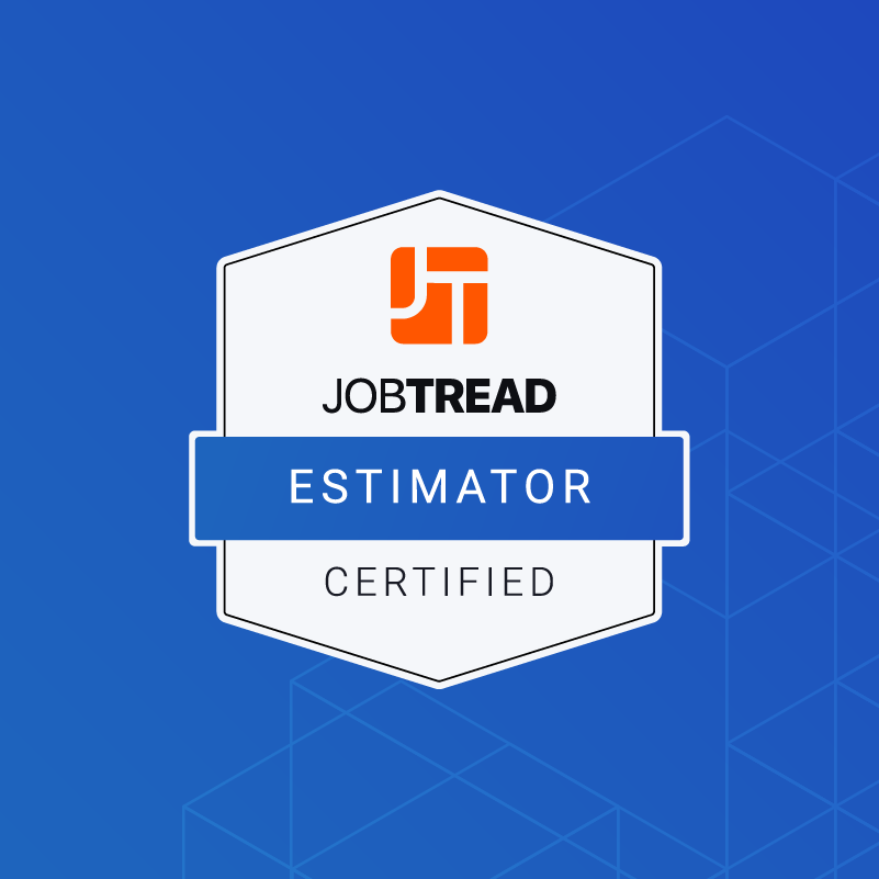 JobTread Estimator Certification