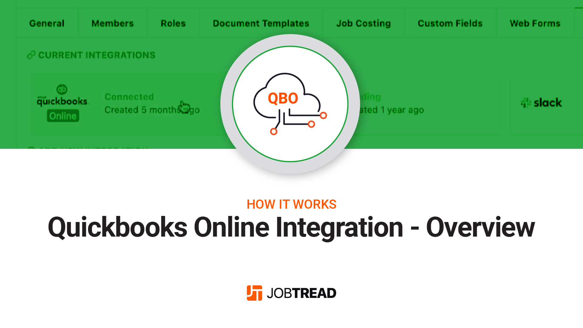 QuickBooks Online Integration Now Available